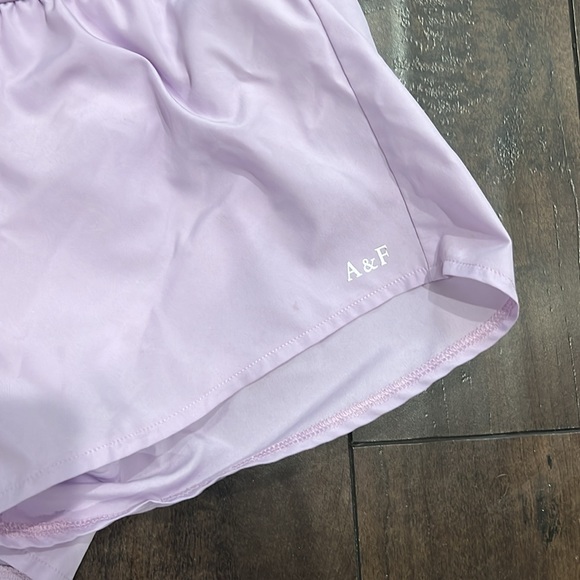 Abercrombie Kids (3 pairs) girls shorts size11/12 (black, lavender and teal) - Picture 6 of 16